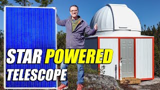 How I built my Off-Grid SOLAR Powered Observatory