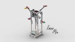 #18【Lau Mo】LEGO EV3 amusement park《Flying chair X4  四向飛天椅》building instructions of 45544 Core Set