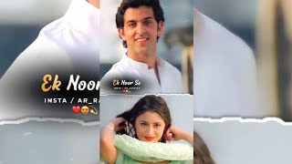 New lovely feeling love status video |Hindi old song status| Ek Noor Se Aankhein |Love Status