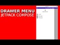 Jetpack compose navigation drawer