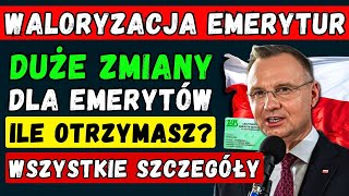 🚨UWAGA: WALORYZACJA EMERYTUR W 2025 ROKU! 👉 SZCZEGÓŁOWE INFORMACJE ✅ ILE OTRZYMASZ?