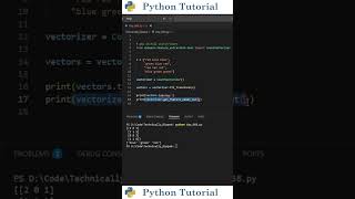 Converting Vectorized Text to Pandas DataFrame | Python Tutorial