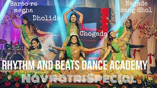 Barso re megha, Dholida, Chogada and Nagade sang dhol Dance Video by R&B