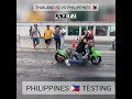 THAILAND 🇹🇭 VS PHILIPPINES 🇵🇭 DRAG RACING