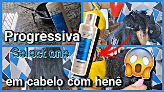 PROGRESSIVA SELECT ONE PROHALL EM CABELO COM HENÊ