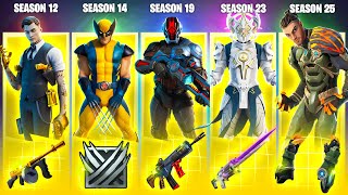 Evolution of All Bosses & Mythic Weapons in Fortnite (Chapter 2 Season 2 - Chapter 4 Season 3)