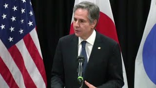 Secretary Blinken's joint press availability with Japanese and Republic of Korea Foreign Ministers