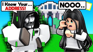 I TROLLED My GIRLFRIEND As A HACKER And She Got SCARED.. (Roblox Bedwars)