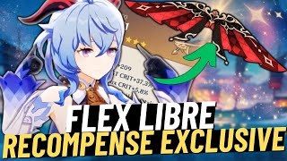 LE MEILLEUR PERSONNAGE REMPORTE DES AILES EXCLUSIVES ! FLEX LIBRE - Genshin Impact