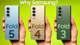 Samsung Galaxy Z Fold 5 HANDS ON - Better Than Fold 4 & Fold 3?