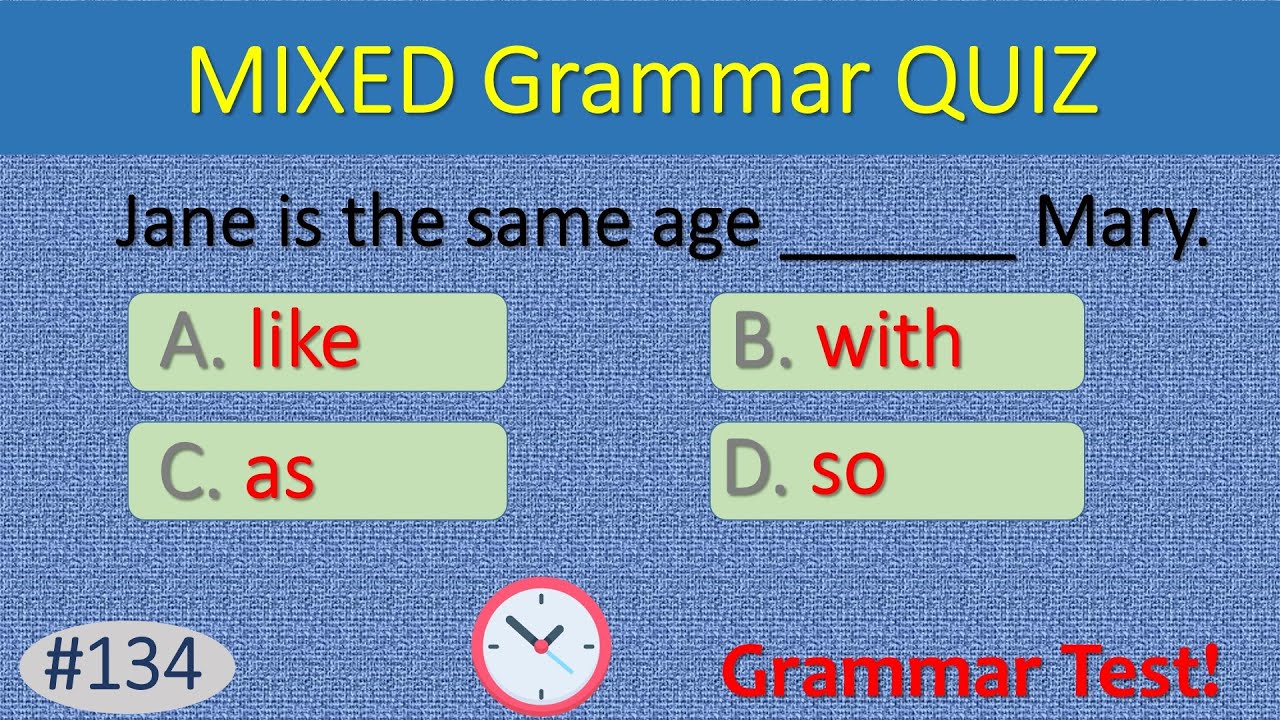 Grammar Question And Answers | Mixed Grammar Question And Answer ...