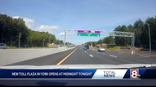 New Maine Turnpike high-speed toll plaza in York set to open this week