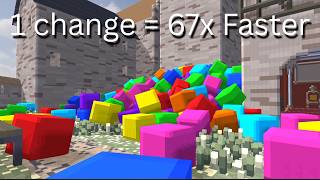 One Change made my Voxel Physics engine 67x Faster