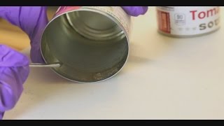 BPA in food cans