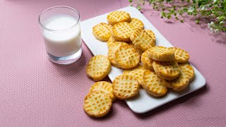 Cheese biscuits, nutritious and healthy, delicious and simple｜Biscuit making and recipe