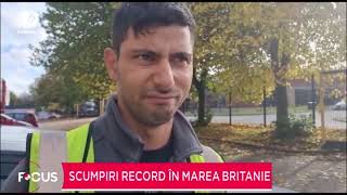 Scumpiri record în Marea Britanie