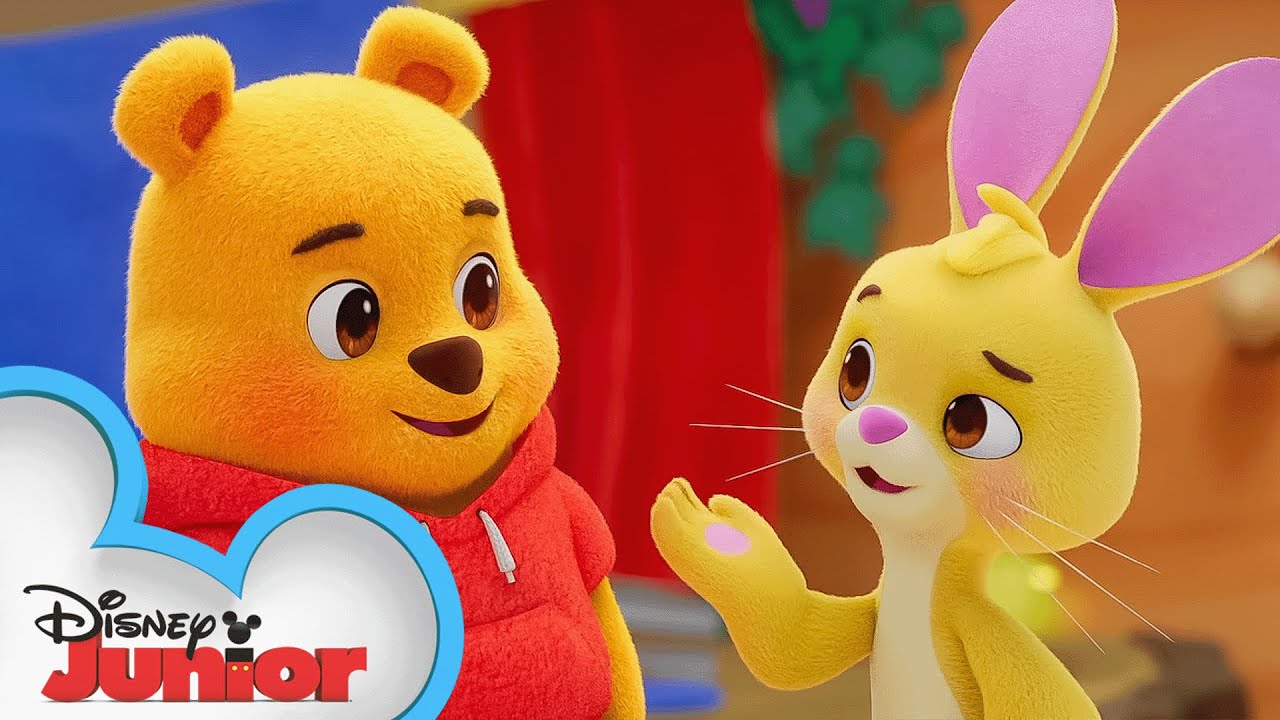 Playdate With Winnie The Pooh | Rabbit And The Chalk 🐰| Episode 10 ...