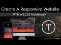 Create a Responsive Website With the W3 CSS Framework