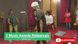 Jahlead, Larruso, \u0026 Kahpun rehearsing for 3 Music Awards