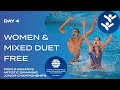 Women & Mixed Duet Free | World Aquatics Artistic Swimming Junior Championships 2024