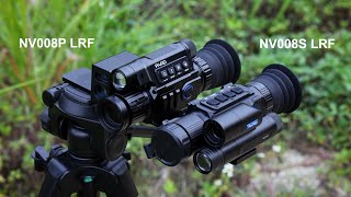 PARD NV008S vs NV008P -- Night Vision Scope Comparison Video \u0026 Explanation