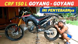 Sering trabas gantilah Laher roda belakang CRF 150 L ini ukuran nya