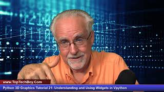 Python 3D Graphics Tutorial 21: Understanding and Using Widgets in Vpython