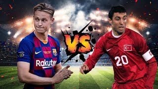 💥Frenkie de Jong vs Hakan Sukur🔥Long version | skills comparison