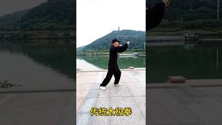 太极拳以静制动，后发制人 #taijiquan #kungfu #太極拳 #弘揚中華武術