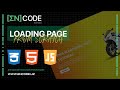 🚀 How to Build a Stunning Loading Page with HTML, CSS & JavaScript | No-Talking Tutorial 🎯