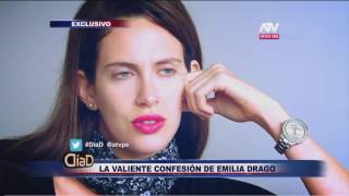 La valiente confesión de Emilia Drago