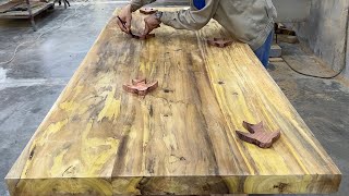 Build An Incredibly Unique Table You've Never Seen-Fantastic and Easy Woodworking Ideas