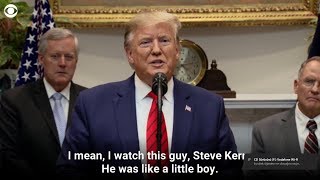 Donald Trump Calls Steve Kerr ''Scared little boy '' on NBA China Drama