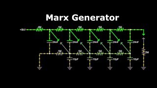 Marx Generator- Marx Generator Circuit- High Voltage Pulse Generator- marx generator simulation- USA