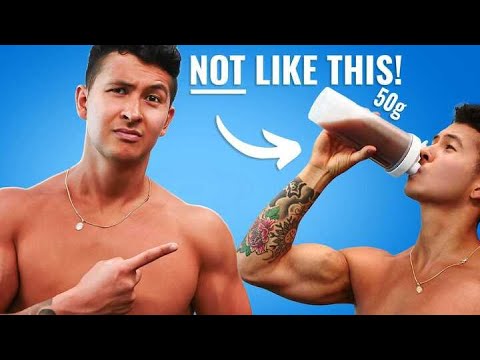 What drink helps build muscle?
