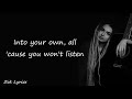 Zhavia Listen (Lyrics) Beyoncé