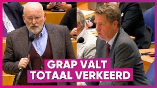 Timmermans pikt grapje Bosma niet