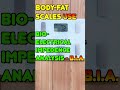 How come some bathroom scales can measure body fat? #amazing #science #facts