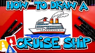 How To Draw A Cruise Ship