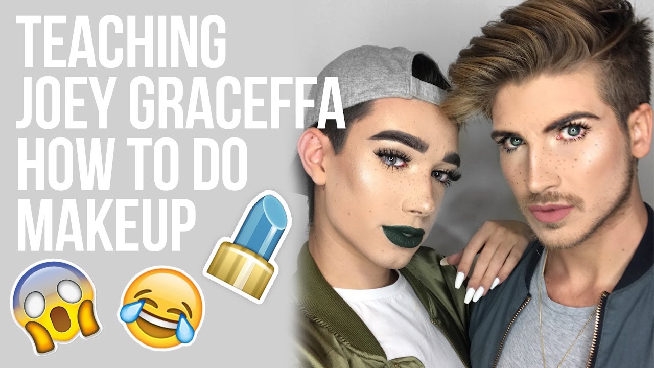 Teaching Joey Graceffa How To Do Makeup Youtube