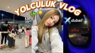 UÇAKLA YOLCULUK VLOG, SÖMESTIR TATİLİ ~Destina Kaya