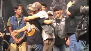 Anniv Rebel Bastard MC INDONESIA Chek point PURWAKARTA