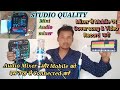 HOW TO COVER SONG RECORD | HOW TO CONNECTED MIXER AND MOBILE | HOME STUDIO SETUP  MG-06+ Audio Mixer