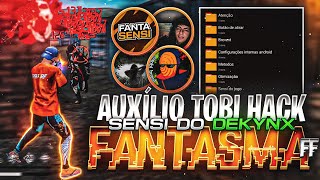 Saiu! 🍓 AUXÍLIO TOBI HACK + SENSI FANTASMA para ANDROID E IOS - SENSI FULL VERMELHO - MIRA NÃO TREME