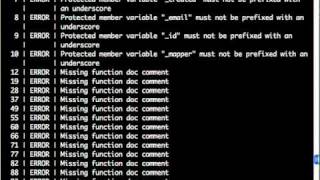 PHP Code Sniffer example