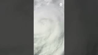 Hurricane Idalia seen over Florida from International Space Station