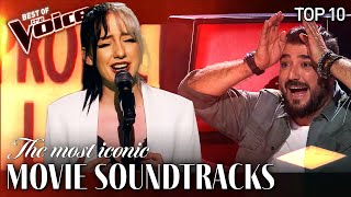 The most ICONIC Movie Songs on The Voice | Top 10