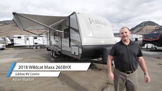 2018 Wildcat Maxx 265BHX walkthrough with Allan Martin