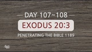 Tefillin [Day 107-108] Exodus 20:3 Repeating verses 50 times