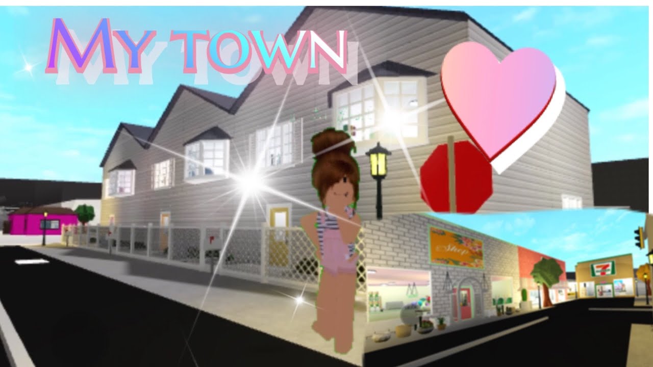 Giving A Tour Of My Town In Roblox Bloxburg рџ ќ Youtube
